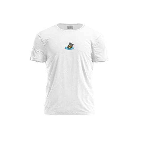 Bona Basics T-shirt męski, biały, L
