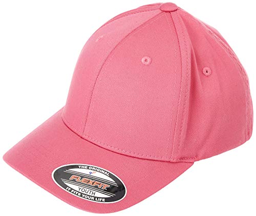 Flexfit Czapka bejsbolowa unisex Wooly Combed Cap, damska i męska, dostępna w ponad 20 kolorach, rozmiary XS/S - XXL, ciemnoróżowy, S-M