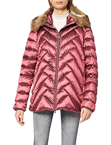 Geox Damski płaszcz puchowy W Blenda, Mauvewood, 38