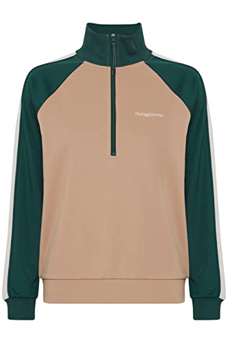 THEJOGGCONCEPT Damski sweter JCSIMA, 201436/June Bug Mix, XXL