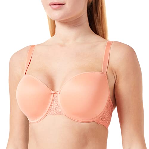 Passionata - Ge – miseczki biustonosz z miseczkami dystansowymi, brzoskwinia, 105D