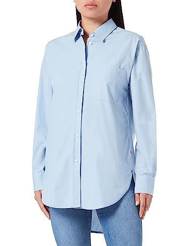 BOSS Damska bluza, jasnoniebieski, 44