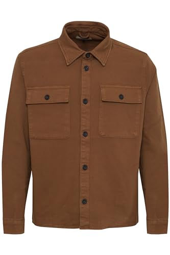 Blend Męska kurtka Shacket, 181031/Toffee, M, 181031/Toffee, M