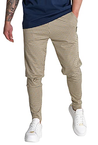 Gianni Kavanagh Żółte spodnie męskie Palace, żółty, XL