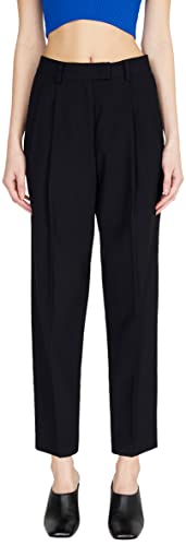 Sisley Spodnie damskie 4TURLF039, czarne 100, 38, czarny 100, 38