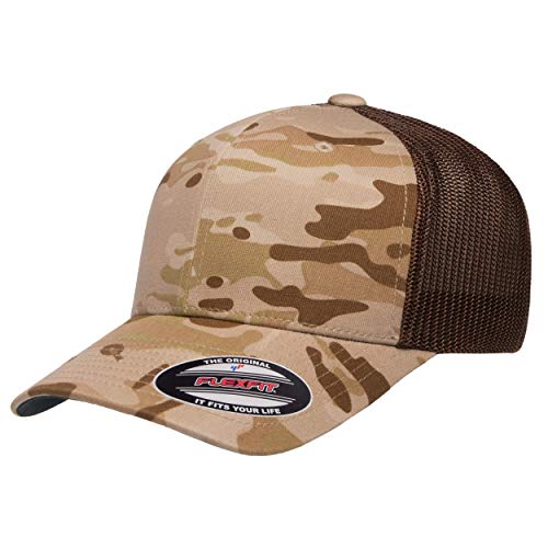 Flex fit Flexfit Multicam czapka trucker