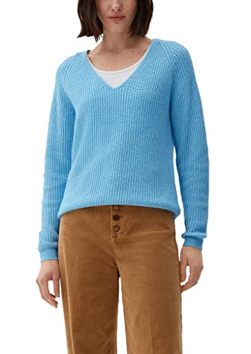 s.Oliver Sweter damski, niebieski, 48