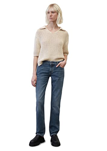 Marc O'Polo Denim Trousers Damskie Spodnie Casual, Niebieski (004), 34W / 28L