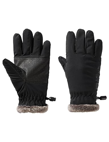 Jack Wolfskin Unisex dziecięce rękawiczki HIGHLOFT Glove K, czarne, 116, czarny, 116