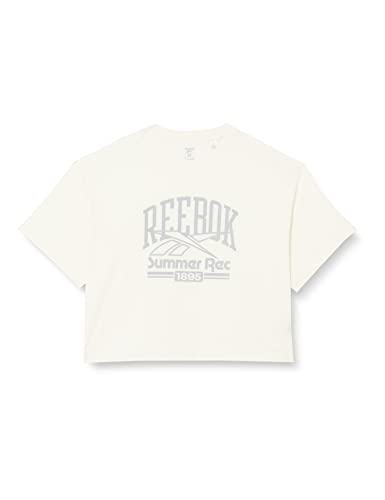 Reebok Damska koszulka z grafiką, pomarańczowa, M, pomarańczowy, M