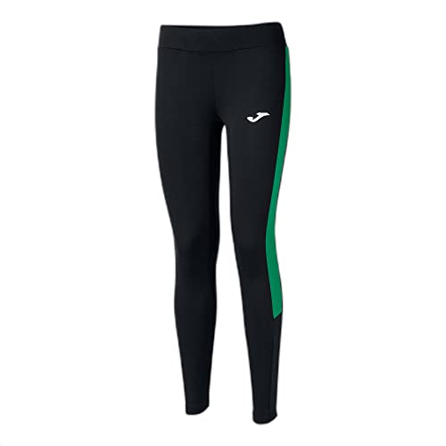 Joma Damskie legginsy Championship z długimi legginsami, czarne/zielone, S