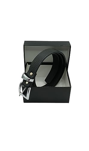 Bonateks FRGLSBELT100016 Pasek, czarny, XL damski, czarny