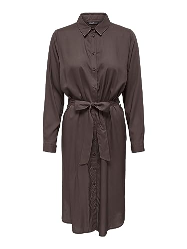ONLY Women's ONLMULBA Life L/S Shirt Dress WVN NOOS sukienka mini, torba na zakupy, XXS