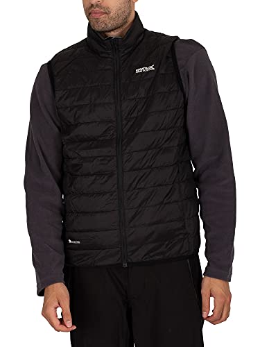 Regatta Męska kurtka ocieplająca do ciała Hillpack, Czarny, XL