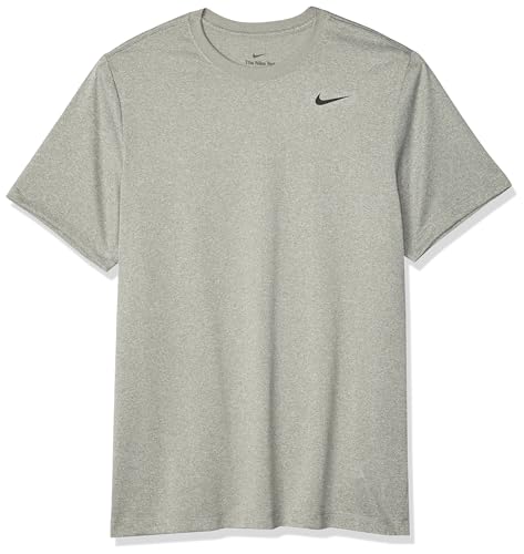 Nike DX0989-063 M NK DF Tee RLGD Reset T-Shirt męski Tumbled Grey/FLT Silver/Htr/Black rozmiar M, Tumbled Grey/Flt Silver/Htr/Black, M