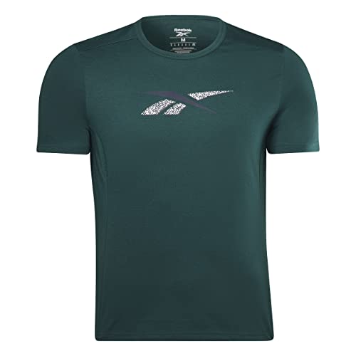 Reebok TS Speedwick GR Athlete T Koszulka męska, Jodła zielone, S
