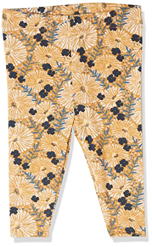 Noa Noa miniature Baby Girls FrankieNNM legginsy z nadrukiem, brązowe/białe/niebieskie, 56/0M