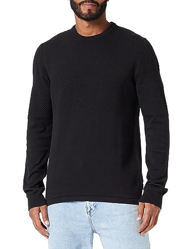 ONLY & SONS Sweter męski, czarny, XS