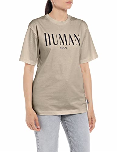 Replay T-shirt damski, 893 Piaskowy, M