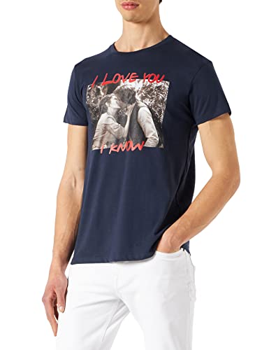 Star Wars Meswmants113 T-shirt męski, granatowy, XL (DE)