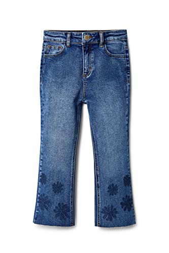 Desigual Girl's Kids TOP-BO dżinsy dziecięce, niebieskie, 5/6
