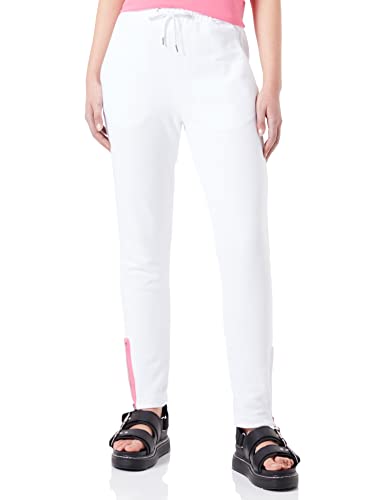 Love Moschino Regularne Fit Jogger Casual spodnie Damskie, Optyczny biały, 44