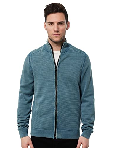 Street One MEN Męska kurtka z dzianiny, Ash Blue, L