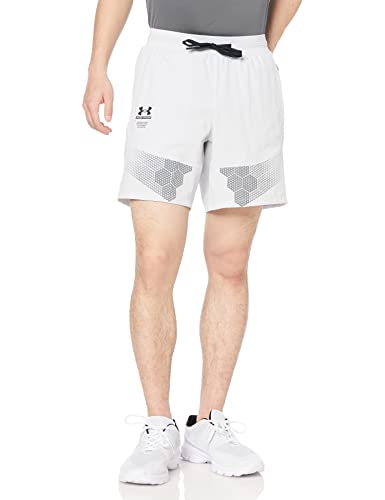 Under Armour Szorty Armourprint szare/czarne S