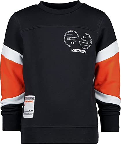 Vingino Bluza chłopięca Nector, Deep Black, 92