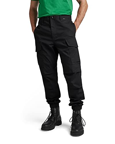 G-STAR RAW Unisex Combat Cargo Trainingshose Figi męskie, Czarny (Dk Black D22556-d387-6484), 30W