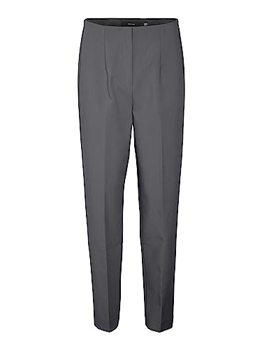 Bestseller A/S Damskie spodnie VMSANDY HR zwężane NOOS, szare paski, S/30, Grey Pinstripe, S x 30L