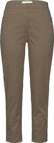 BRAX Damskie spodnie Style Mary S Ultralight Cotton 5 kieszeni, Soft Khaki, 42, Soft khaki, 32W / 32L