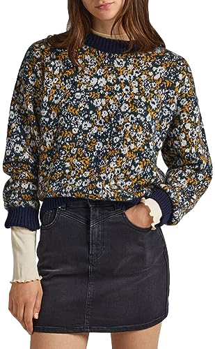 Pepe Jeans Emberlynn sweter damski, Zielony (Regent Green), L