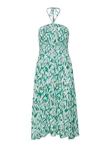 VERO MODA Damska sukienka Vmmenny z uchwytem na szyję, Limpet Shell/Aop: mette, M
