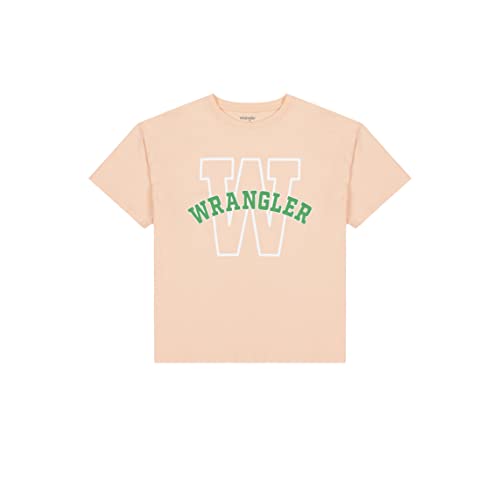 Wrangler Koszulka damska Girlfriend, pomarańczowy, XS