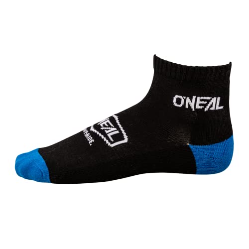 O'NEAL | Skarpety motocrossowe | Motocross Enduro | Super dopasowanie bez punktów ucisku i załamań materiału, materiał pochłaniający pot | Crew Sock Icon | Dorośli | Czarne | Size 39/42