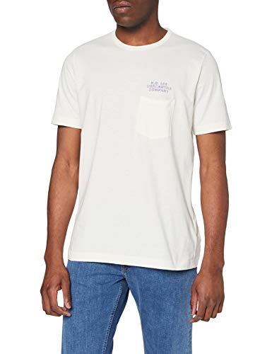 Lee Plakat Tee Koszulka męska, Natur, L