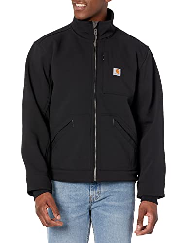 Carhartt Męska kurtka Super Dux Relaxed Fit Sherpa-Lined Bonded Detroit, czarny, XXL