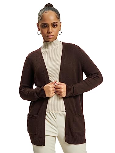 ONLY Onllesly L/S Open Cardigan Knt Noos Kardigan Kobiety, Black Coffee, S
