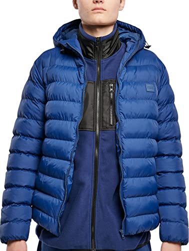 Urban Classics męska kurtka bąbelkowa Basic, Niebieski, L