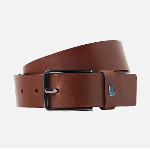 Bestseller A/S Męski pasek JACMARLI Leather Belt NOOS, Black Coffee, 95, Black Coffee