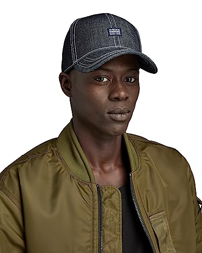 G-STAR RAW Avernus oryginalna czapka baseballowa, Niebieski (raw denim D22315-B988-001), jeden rozmiar