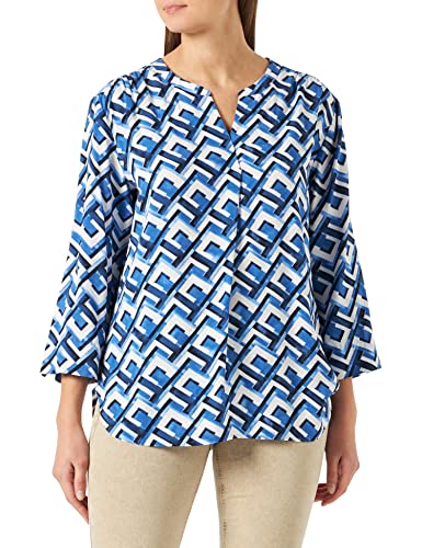 Gerry Weber Bluzka damska, Niebieski nadruk, 34
