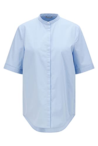BOSS Damska bluzka C_befelina, Light/Pastel Blue450, 40 PL