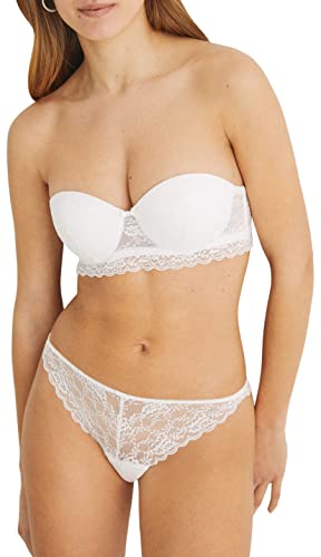 Women'secret Biustonosz Push Up dla Kobiet, Kość Słoniowa, 85A