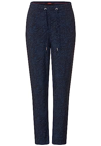 Cecil Damskie spodnie do biegania 7/8, Deep Blue, M x 26L