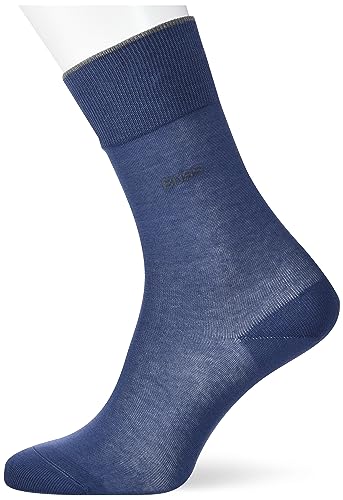 BOSS Męskie skarpety George RS Colors MC Regular Socks, Open Blue, 43-44, Open Blue, 44 EU