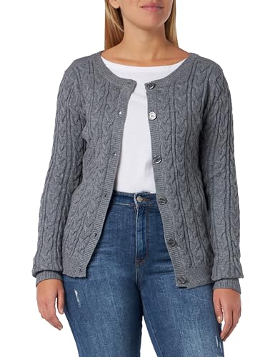 Colina Damski kardigan 15424697-CO02, szary, M/L, szary, M-L