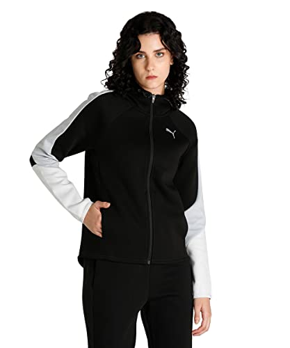 PUMA Damska bluza z kapturem Evostripe bluza z kapturem na zamek błyskawiczny
