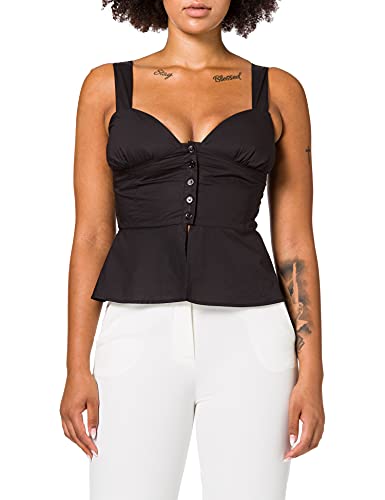 PINKO Damska kamizelka Minuzioso, Z99_nero limuzyna, 38 PL